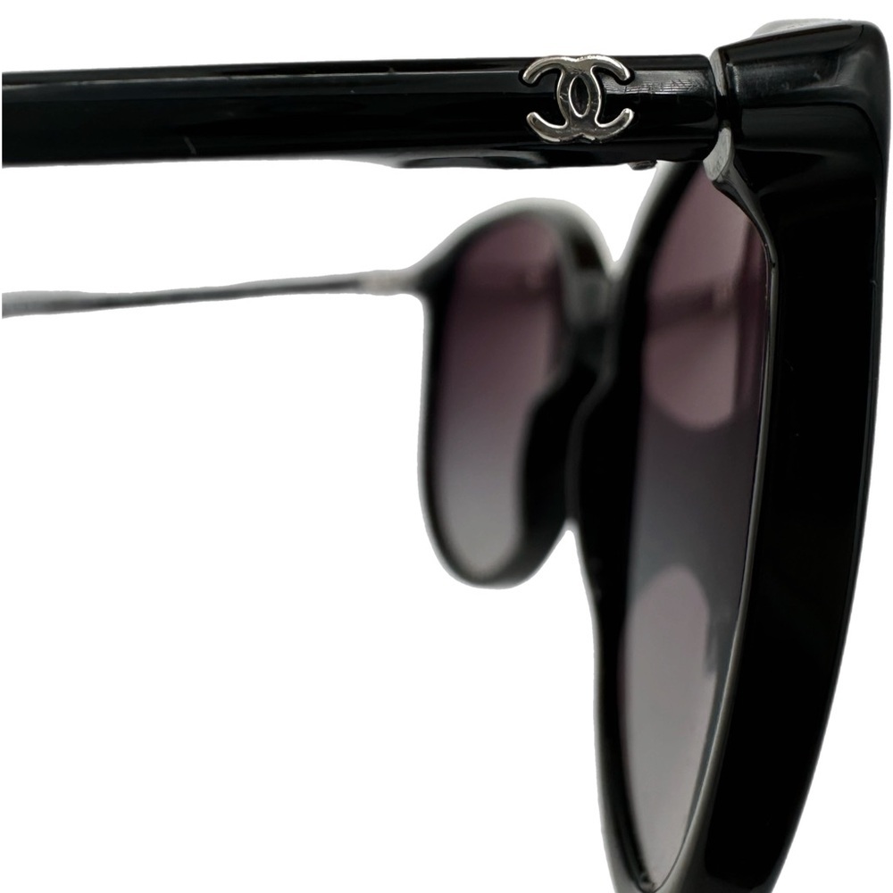 Chanel Black 5278 Butterfly Sunglasses - Picture 3 of 8